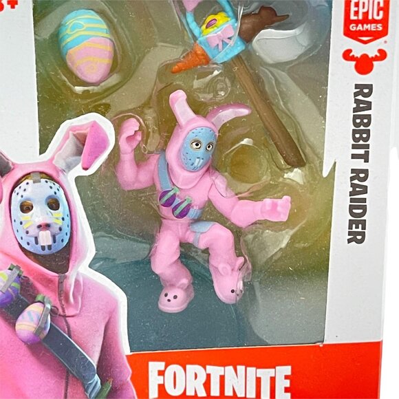 Forte Nite Action Figures Lot 2 Rabbit Raider Brite Gunner Battle Royale New - Picture 5 of 7